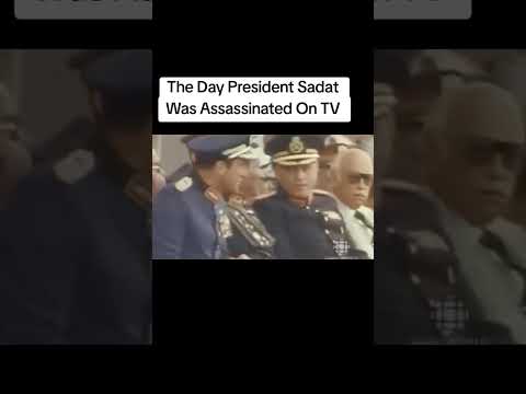 When the World Watched: Egyptian President Sadat’s Assassination on Live TV