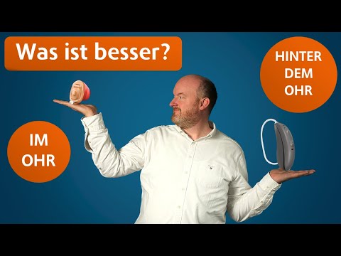 Hörgeräte im Ohr oder hinter dem Ohr? Je kleiner desto teurer?