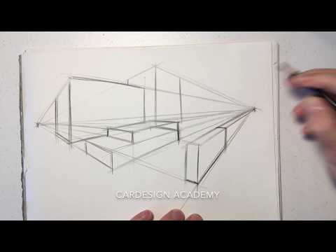 Car Design 101: Perspective with Multiple Objects