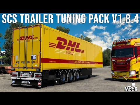 ETS2 1.41 MODS ★ SCS TRAILER TUNING PACK V1.8.4