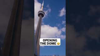 Watch the roof open in Toronto ????