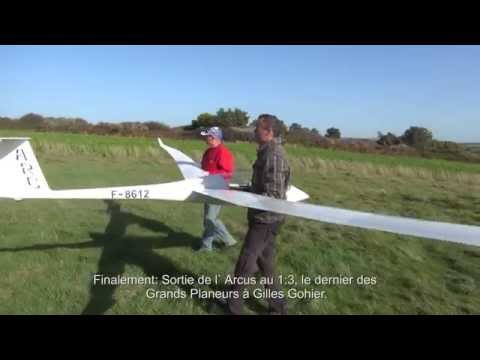 Brittany slope soaring 2014 Part 9 (Arcus and ASK 21)