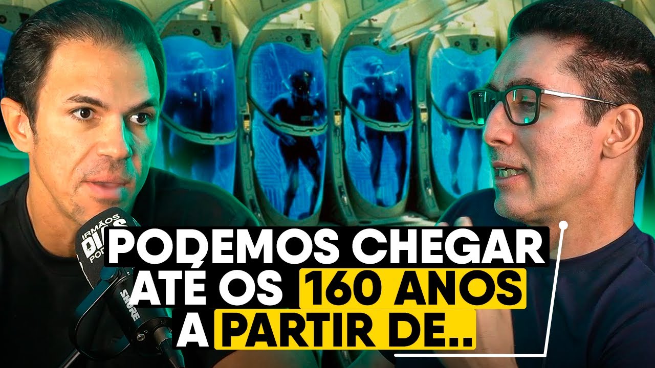Será POSSÍVEL VIVER mais de 200 ANOS? - Hindemburg (Maior QI do Brasil)