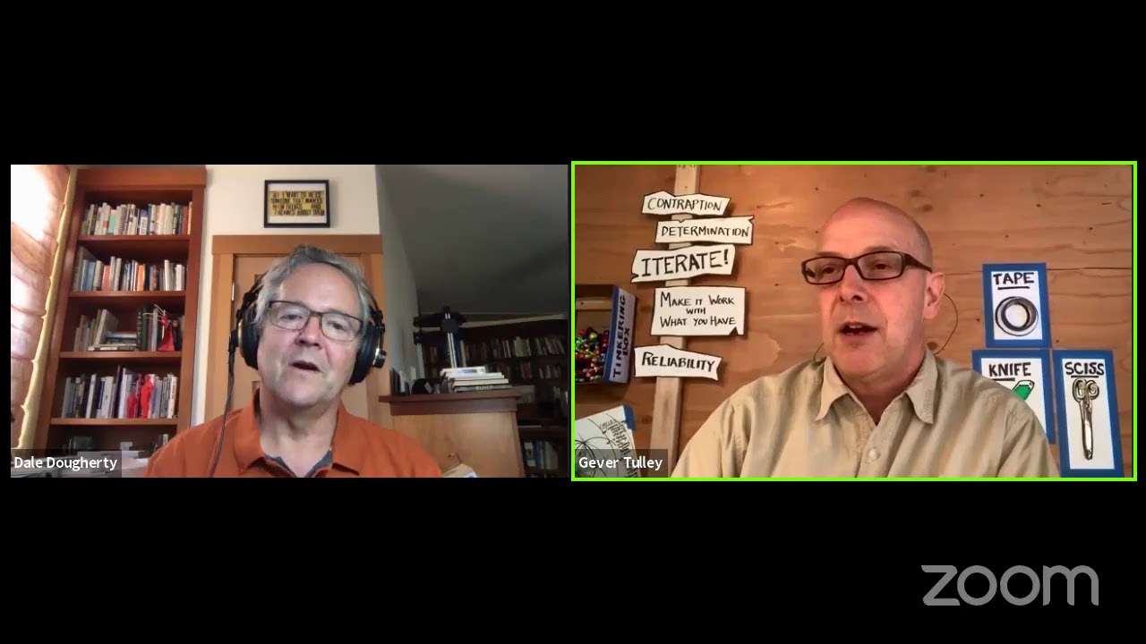 Maker Camp Live Parent Happy 1/2 Hour with the Tinkering School