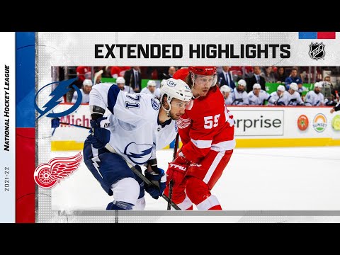 Tampa Bay Lightning vs Detroit Red Wings Oct 14, 2021 HIGHLIGHTS