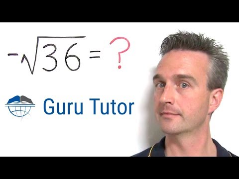 Evaluating Square Roots with Negatives