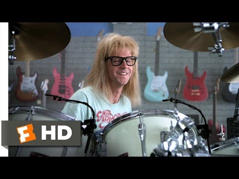 Wayne's World (5/10) Movie CLIP - Garth Likes to Play (1992) HD