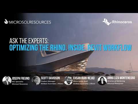 2020 1202 SeaRUG Rhino Inside for Revit