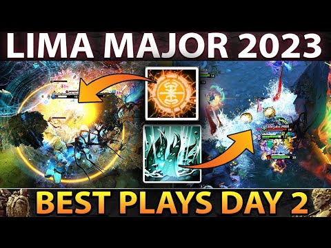 Dota 2 Best Plays of Lima Major - Group Stage Day 2