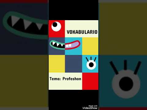 Vokabulario/ Tema Profeshon