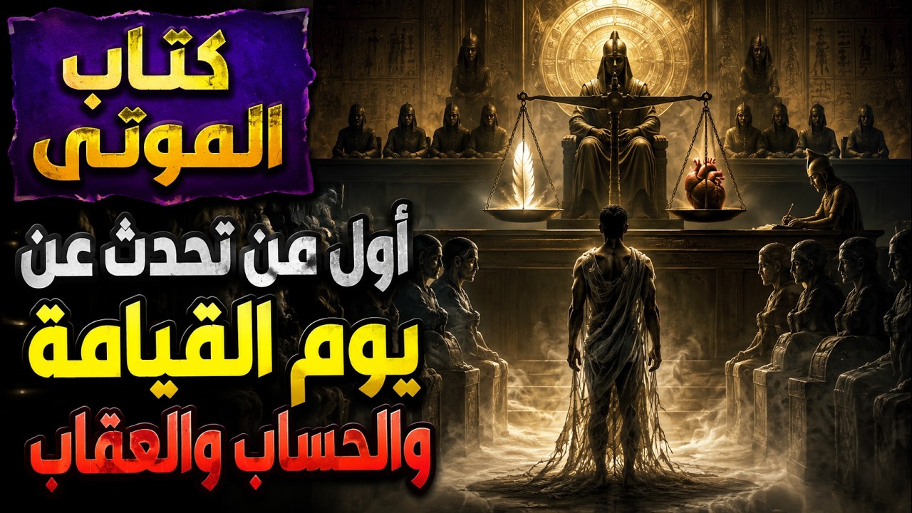 كتاب الموتى: أول رحلة إلى عالم الموتى والمحكمة الإلهية