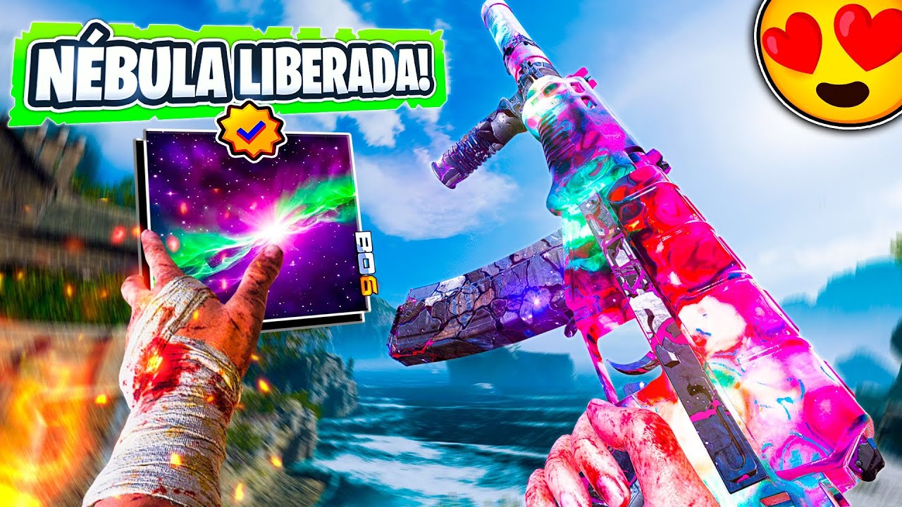 JOVEM PEGA 💫NÉBULA💫 NO BO6 E *INFARTA* (CAMO MAIS RARA 🤩)