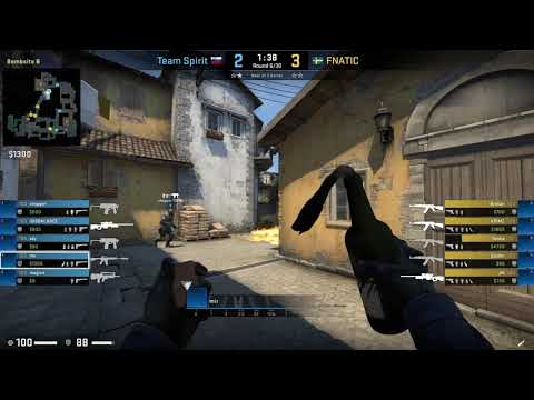 CS:GO POV Demo Spirit mir (29/22) vs Fnatic (de_inferno)