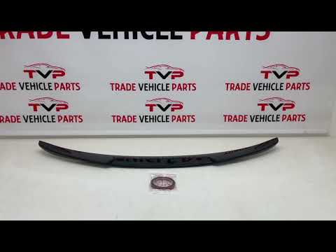 Fits BMW 4 Series F33 F83 M4 2014-2020 Rear Trunk Boot Lip Spoiler Carbon Look video