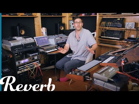 Jamie Lidell Plays All His Synths At Once: In The Studio With Jamie Lidell | Reverb