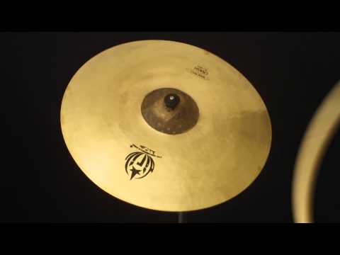 Diril Cymbals Brasil - 16" RawBell Shiny Crash Serie