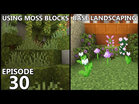 Mind-Blowing Moss Block Tricks! - Minecraft Survival LP