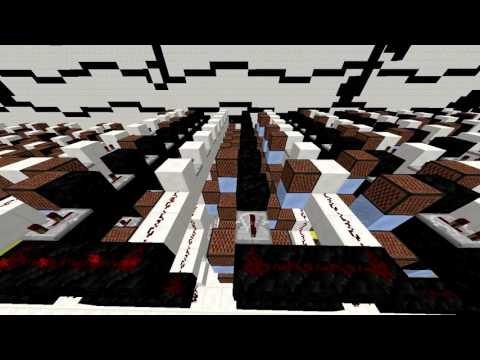 kristinagaming - Biggest Note Block Song Ever Built! Minecraft 1.12 (4608 blocks, original song)