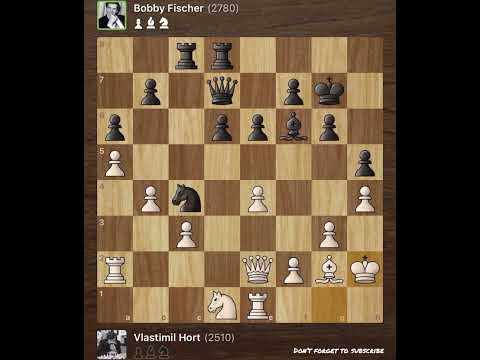 Vlastimil Hort vs Bobby Fischer • Palma de Majorca - Spain, 1970