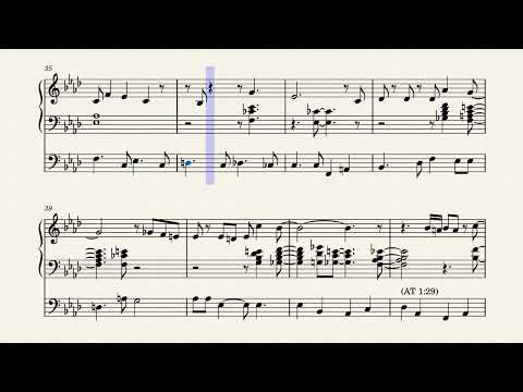 Horace Parlan "Like Someone In Love" piano and bass transcription and MIDI play
