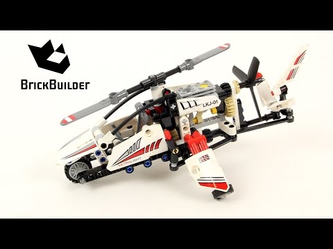 Vidéo LEGO Technic 42057 : L'hélicoptère ultra-léger