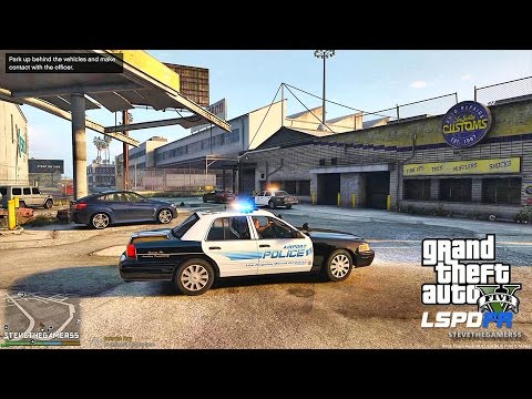 GTA 5 LSPDFR 0.3.1 - EPiSODE 143  - LET'S BE COPS -AIRPORT PATROL (GTA 5 PC POLICE MODS)