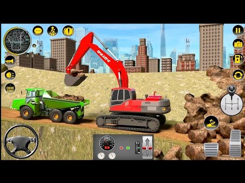 Stickman City Construction Excavator 2023 Android Gameplay #1