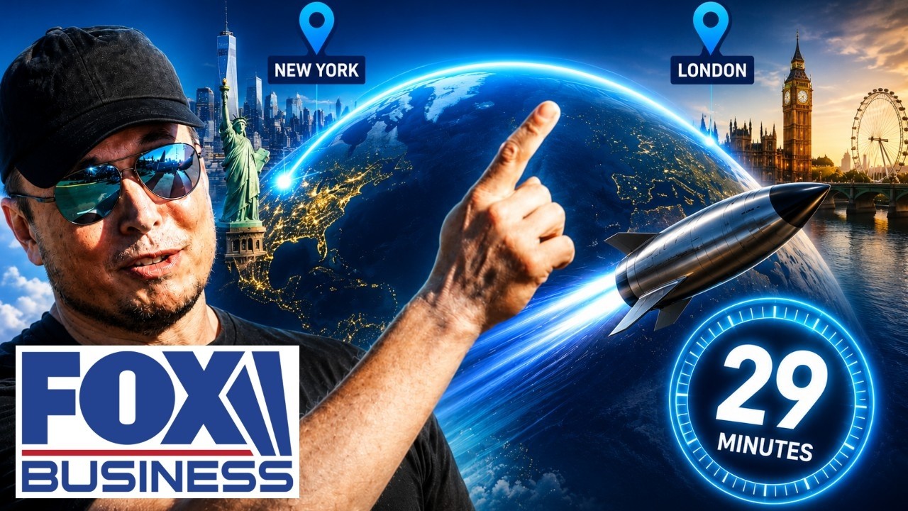 Elon Musk’s wildest bet yet: New York to London in the blink of an eye