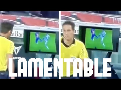 EL VAR ESTÁ SIENDO MUY MAL UTILIZADO Y LO DE AYER YA FUE UNA VERGÜENZA