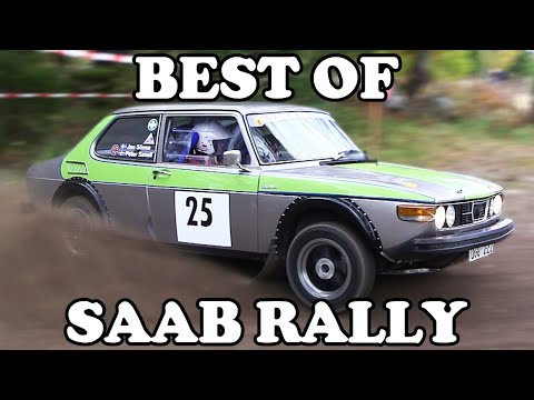 Extreme SAAB Rallying | Crashes & action