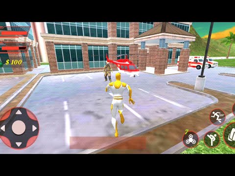 Spider Hero City Fighting - Flying Spider Superhero Crime City Rescue | Android GamePlay