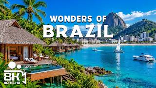 Wonders of Brazil - Exploring Amazon Wildlife, Hidden Beaches and Wild Landscapes | Travel Video 4K