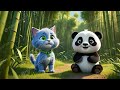Whiskers And Pandy S Forest Adventure Friendship Adventure Kitten Panda Exploration
