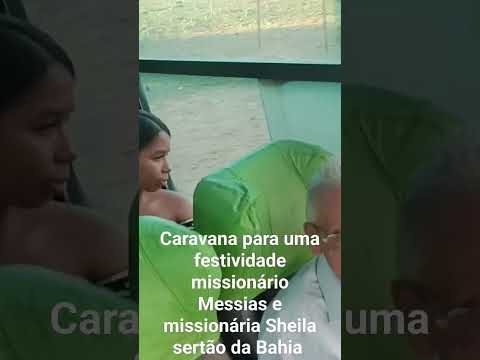 caravana para uma festividade congregação da Bananeira sertão da Bahia cidade Adustina