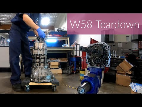 W58 Rebuild Tear down Timelapse