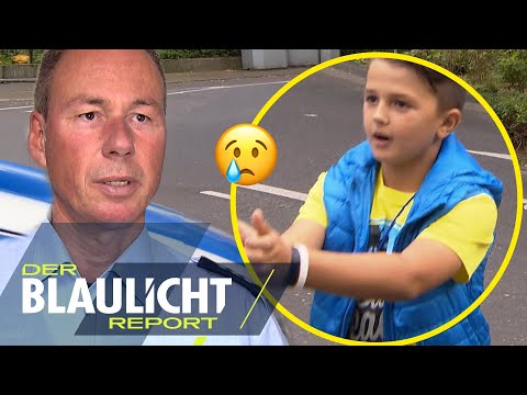 Kleiner Junge will VERHAFTET werden! 😧🚔 WAS hat er getan? | Der Blaulicht Report
