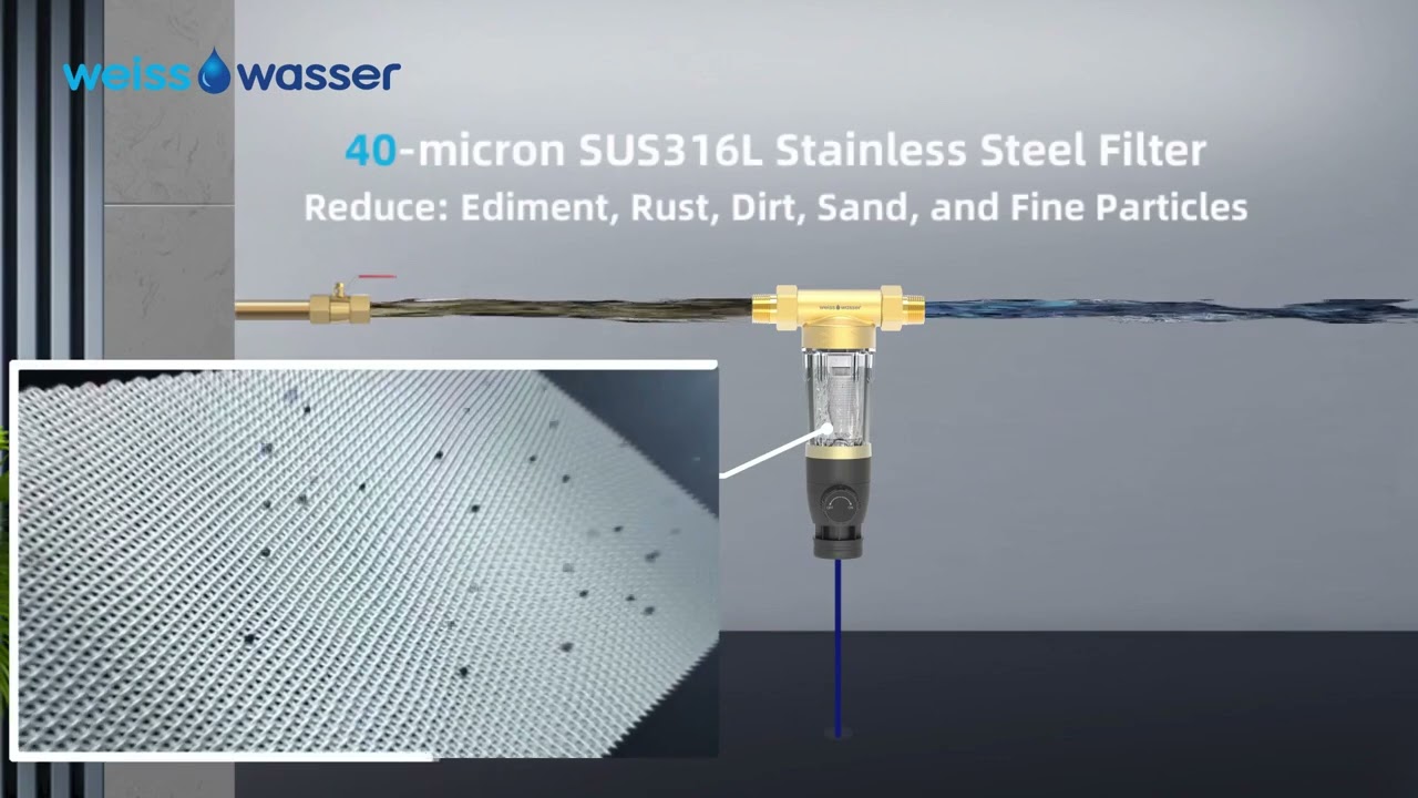 Weisswasser EFFM.DH01 Spin-Down Sediment Filter