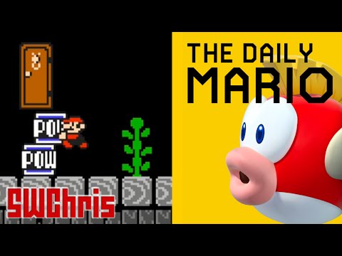 Block Moving Minigame! - Super Mario Maker - The Daily Mario Ep. 166