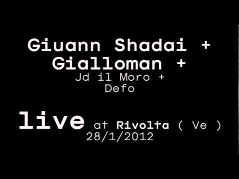 GIUANN SHADAI + GIALLOMAN Feat. Jd + Defo LIVE_Babilonia (Road to zion vrs.)