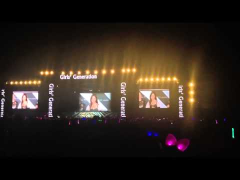 121125 SNSD talk - SMTOWN world tour live in Bangkok