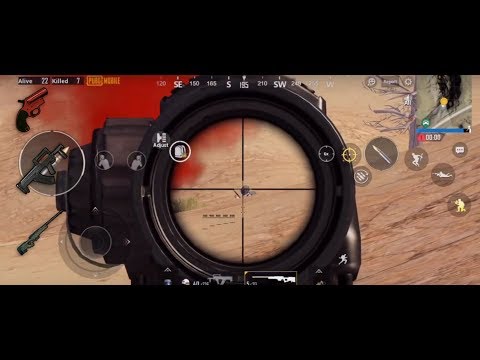 Solo Miramar Groza+AWM with ghillie suit | PUBG Mobile