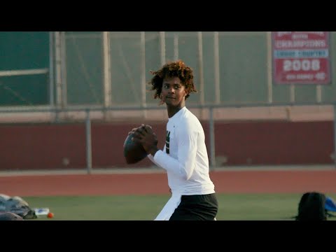 Jaden Rashada of Pittsburg High in California is a Humble Leader Committed to the Miami Hurricanes