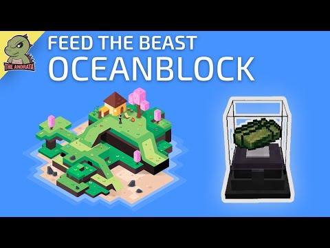 FTB OceanBlock EP65 | Automate the Powah Energizing Orb With Vanilla!