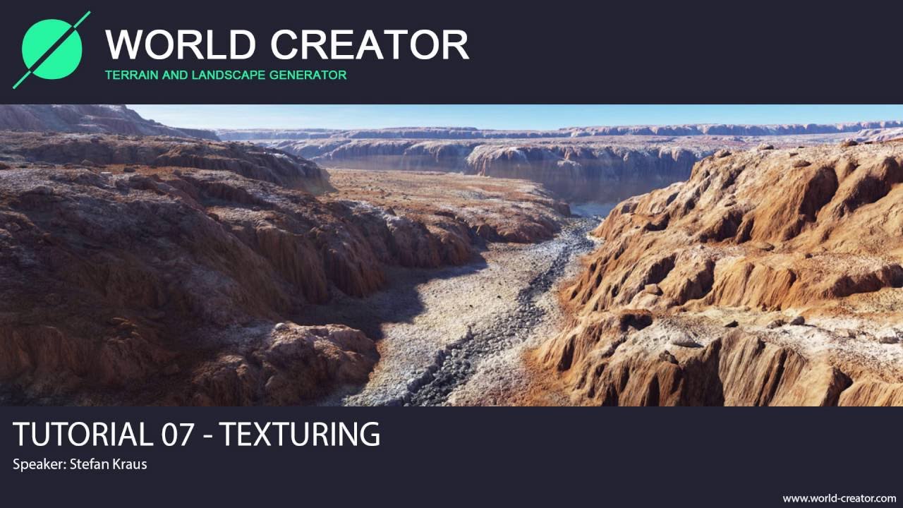 World Creator 2.2 for Unity - Tutorial 07 (Texturing)