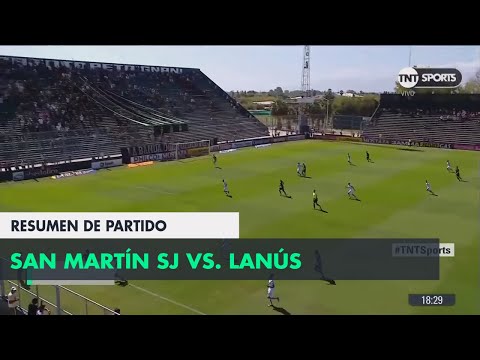 Resumen de San Martín SJ vs Lanús (1-1) | Fecha 22 - Superliga Argentina 2017/2018