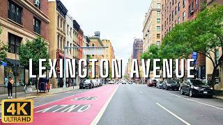 NYC Walk: Explore Lexington Avenue from 72nd Street to Gramercy Park [4K]