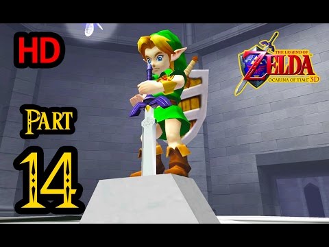 Zelda Ocarina of Time 3D 100% Walkthrough 1080p HD Part 14 - The Master Sword - Adult Link