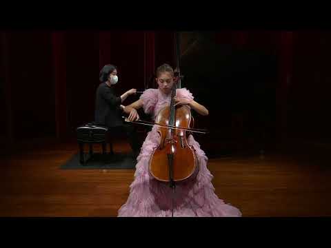 Chloe Frisco, David Popper: Gavotte No. 2 in D Major, Op. 23