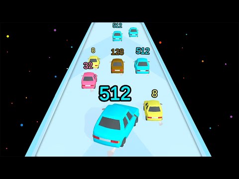 2048 Games: 2048 JOIN CARS 3D
