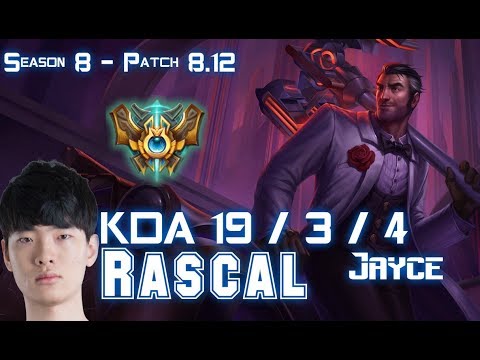 Rascal JAYCE vs LISSANDRA Mid - Patch 8.12 KR Ranked